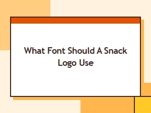 The Perfect Font for a Snack Logo